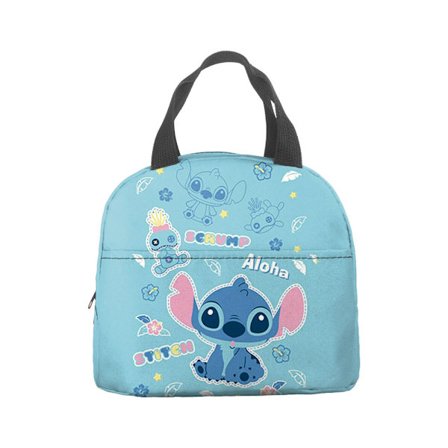 Stitch frokostpose oxford klud frokostboks isoleringstaske picnic taske bærbar frokostpose taske