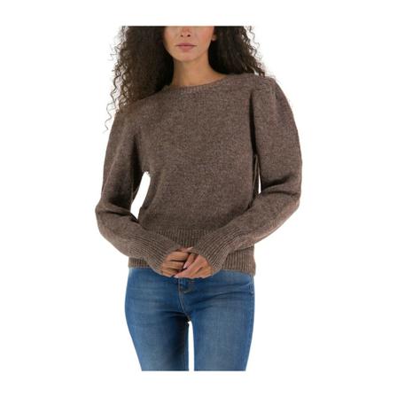 Guess Round-neck Knitwear , Bruin , Dames , Maat: L Truis