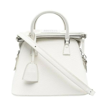 Maison Margiela Shoulder Tass , Wit , Dames , Maat: ONE Size Schoudertassen