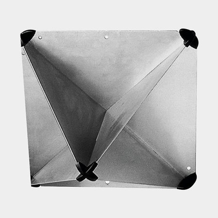 Radarový odražeč z hliníku Plastimo Octahedral Type, 340 x 340 x 470 mm, 1000 gramů 7 m²