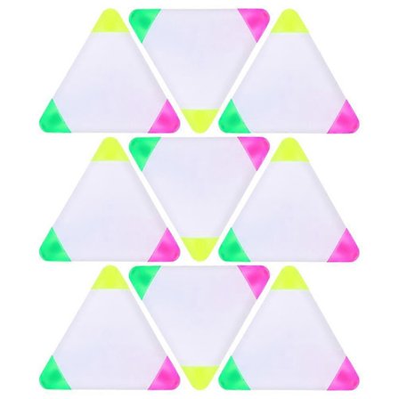 9 stk. Graffiti Akvarel Pen Studenter Scrapbog Markør Understregning Overstregningstusch