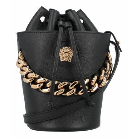 Versace, Handbag 1004247Dv 1T2T Zwart, Dames, Maat:ONE Size