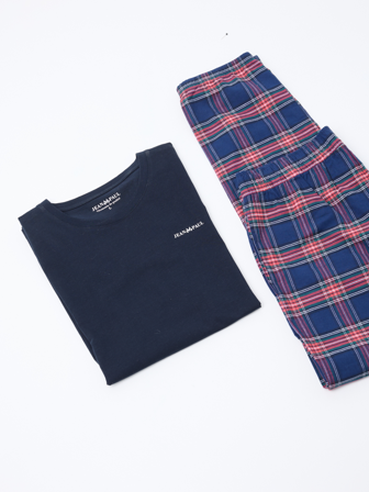 Jean Paul - Robin pysjsett - Herre - Blå - Pysjamas & Undertøy - S