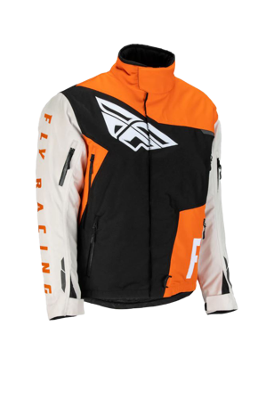 Jacke FLY Racing SNX Pro Kinder Orange/Grau/Schwarz M