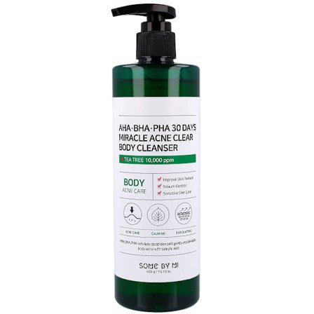 SOME BY MI AHA.BHA.PHA 30 Days Miracle clear body cleanser 400 g - Kroppsgel med syror