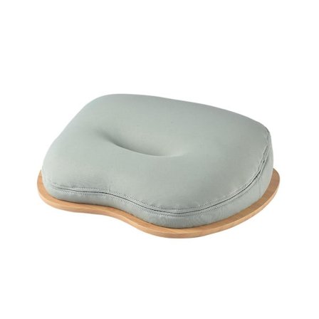 Bærbar bambus laptopbord med pute, putebord, læringsbord for 14 tommer