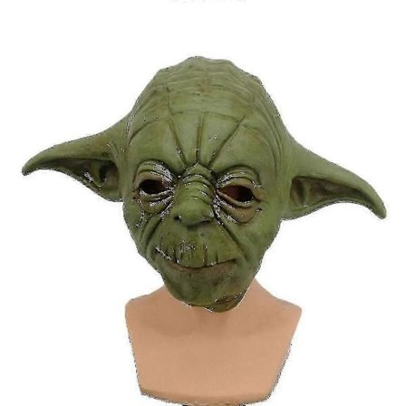 Yoda Maske Latex Hovedbeklædning Cosplay Kostume Rekvisitter Til Halloween Fest (FMY)