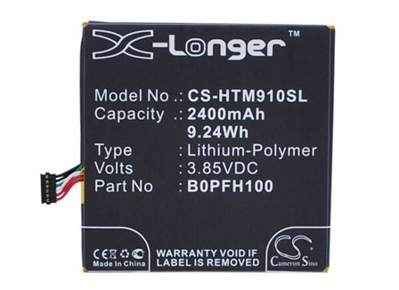 Batteri til SmartPhone, mobil til HTC Desire Eye, Desire Eye 4G, Desire Eye Dual SIM osv.