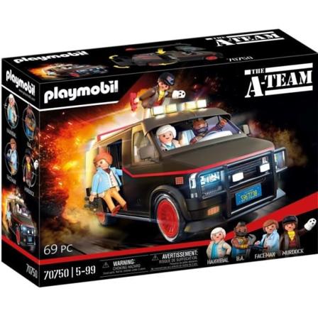 PLAYMOBIL - 70750 - All Risks Agency pakettiauto - Klassiset autot Flerfärgad