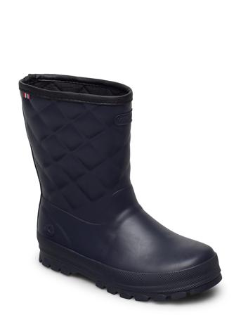 Jolly Soft Quilt Shoes Rubberboots Lined Rubberboots Blå Viking