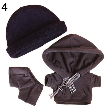 Handgjorda Doll Hoodies Doll Sweatshirt 4 4
