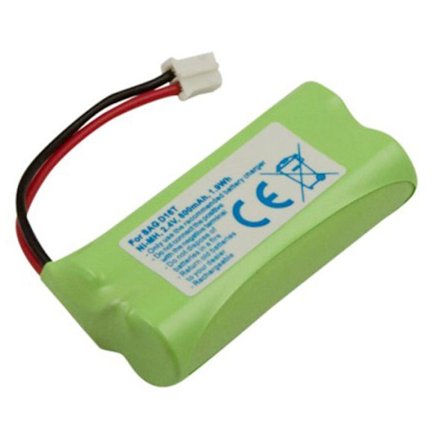 Batteri til Telefon Sagem D16T / DT16T Duo 2 NiMH 2.4V 800mAh 1.9Wh Grøn