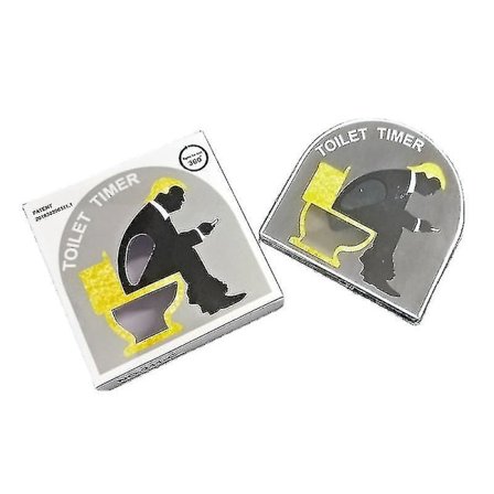 Kreativ Toilet Timer Nedtællingsmaskine Mekanisk Alarmur