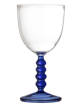 Bloomingville Noemi Wine Glass - Blue - 22 CL