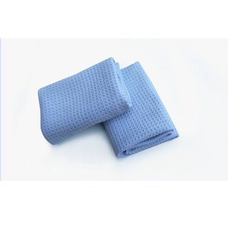 2 sinistä kangasta 40x40 CM mikrokuituinen puhdistusliina Multipur