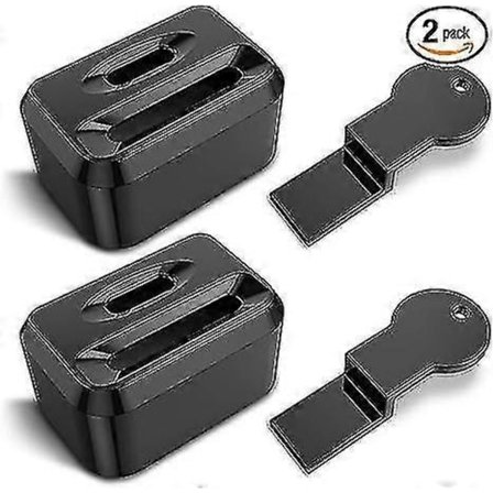 Sikkerhedssele låsedæksel - 2 stk. for at forhindre børn eller særlige personer i at låse sikkerhedsselen op (universal type)