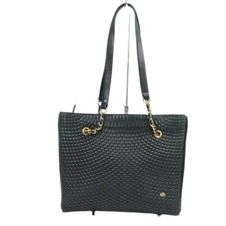 Bally Pre-owned, Pre-owned Canvas shoulder-bags Zwart, Dames, Maat:ONE Size