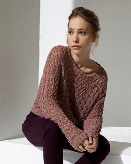 Ohje Pusero Roosa-Lang Yarns