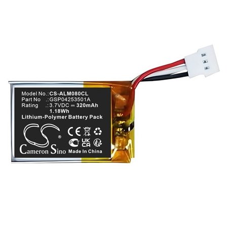 Batteri till Sladdlös telefon för Alcatel-Lucent 3MG08009AA, Wide Band 4.1 Bluetooth