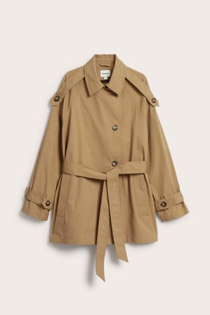 Kappahl | Kort trenchcoat Beige S | Beige