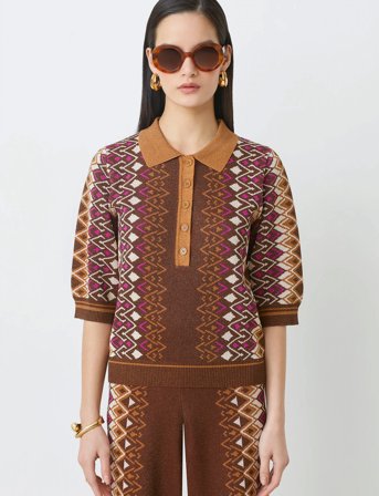 SUNCOO Paris Palmer - Brown - S