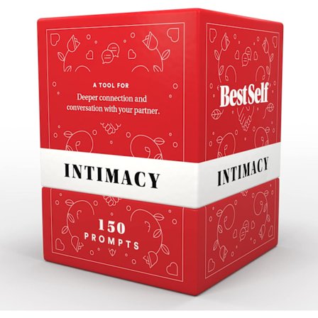 BestSelf Intimacy Deck: 150 keskustelunaihetta suhteiden rakentamiseen, merkityksellinen pariskuntapeli. Täydellinen pariskuntien korttipeleihin