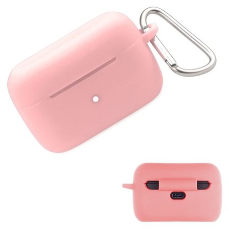 Jabra Elite 85T silikonfodral med spänne - Rosa