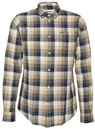 Barbour M's Hillroad Tailored Shirt Olive
