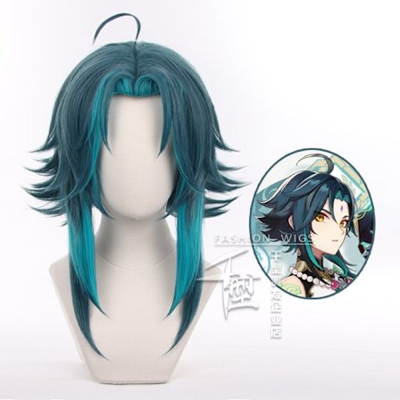 Genshin Impact Elf cos peruk