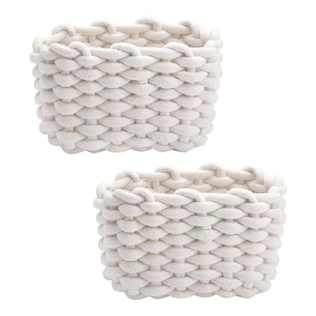 Luonnonkuituinen säilytyskori, kokoontaitettava kodinhallintakori, pöytäjärjestäjät