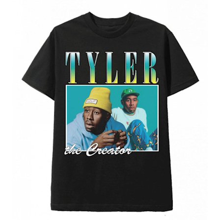 Tyler The Creator T-shirt Svart Vintage