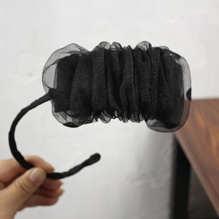 Diadem Snodd Spets hår Form Frisyr hår bulle Making Tool