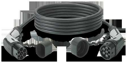 Garo 109315 Laddkabel 5 m, T2-T2, 3-fas, Elfördelning & strömförsörjning