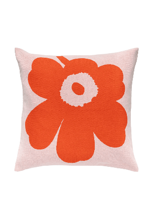 Marimekko Unikko Cushion Cover 50x50cm Gardiner Unisex Rosa 50X50