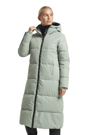 Tenson Shanna 2.0 Down Coat Women Vinterjackor Dam Grön XXL
