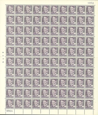 Danmark - AFA 319 postfrisk helark