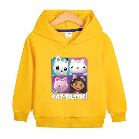 Hoodies Gabby's Dollhouse Trøje Kappa Gave Gul 90cm Yellow