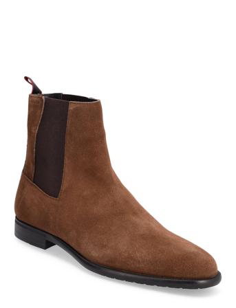Kyron_Cheb_Sd A Støvlet Chelsea Boot Brun HUGO