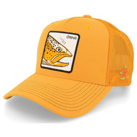 SQRTN - Yellow trucker Czapka Z Daszkiem - Öring Cap Mustard Trucker @ Hatstore