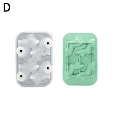 3D Corgi Hund Isbitbrett Hjemmelaget Isform Silikon Isform med Lokk