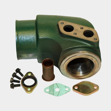 Udstødningsknæ, komplet sæt, til Volvo Penta 31, 41
