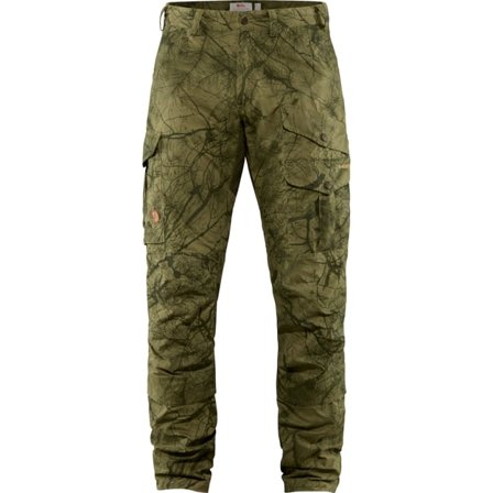Fjällräven Men's Barents Pro Hunting Trousers in Green Camo/Deep Forest, G-1000 | Size: 56