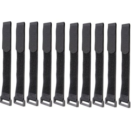 Kabelband Med kardborre 10-pack