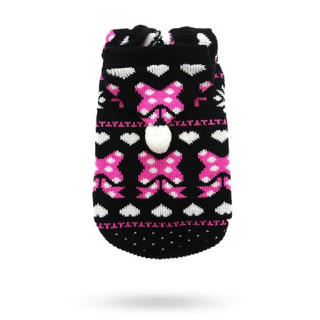 Urban Pup - Wonderland Hooded Sweater - Strikket Hundegenser - Hundegenser, hundvester & T-skjorter til hunder