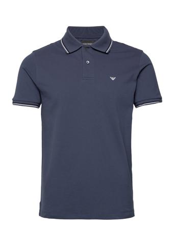 Polo Polos Short-sleeved Sininen Emporio Armani