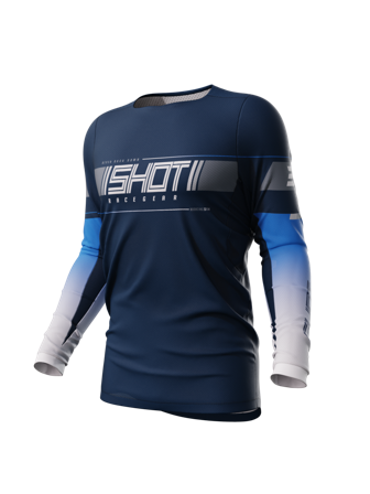 Motokrosový Dres Shot Contact Indy Indy Modrá M