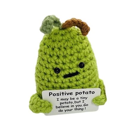 Sjov positiv kartoffelstrikket kartoffeldukke A A