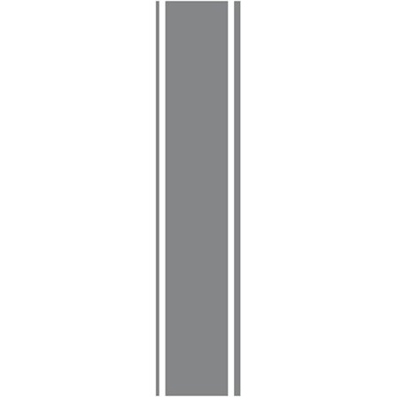 Bilhjelm Stribe Sticker, Universal Bilhjelm Sticker Modificeret Bil Karosseri Sticker