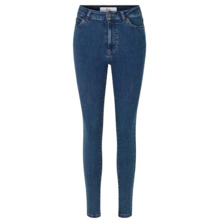 Fiveunits, Skinny Jeans Blauw, Dames, Maat:W24