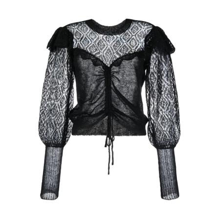 Twinset, Twinset Trui Zwart, Dames, Maat:L